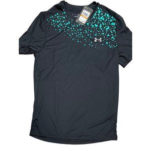 Under Armour black green performance shirt AS NWT